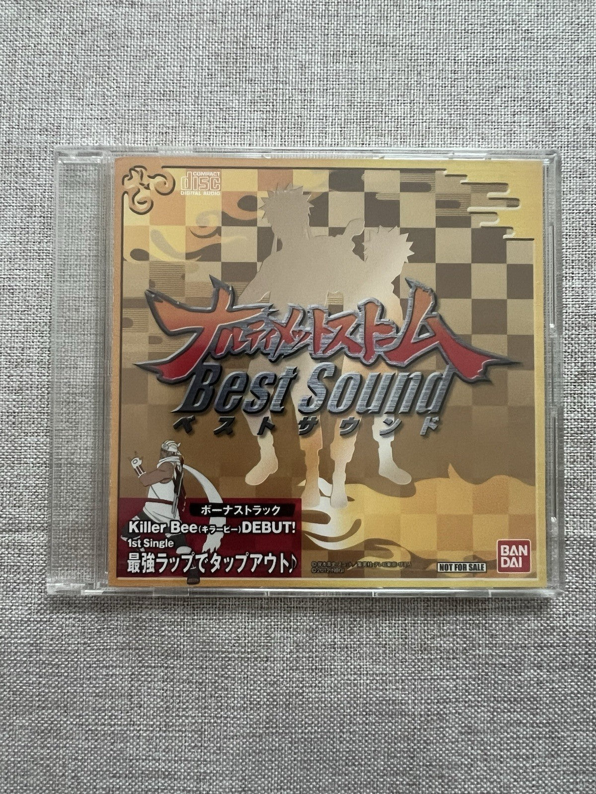 Naruto Ultimate Ninja Storm Best Sound CD Soundtrack 2012 BANDAI NAMCO