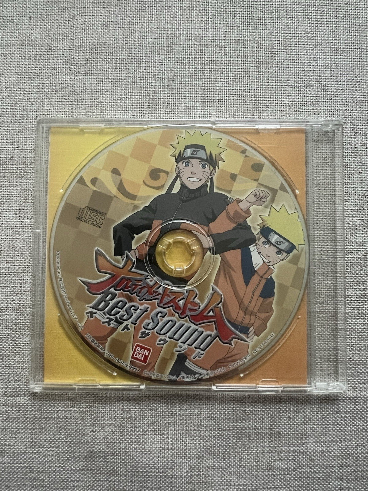 Naruto Ultimate Ninja Storm Best Sound CD Soundtrack 2012 BANDAI NAMCO