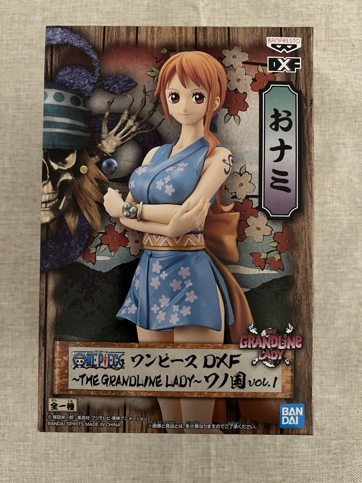 One Piece DXF The Grandline Lady Nami Vol 1 Wano Figure Banpresto (B/1)