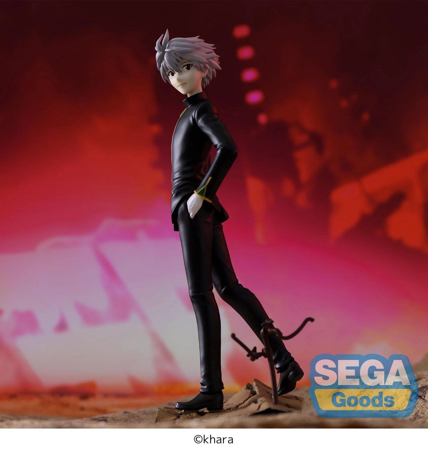 Evangelion 3.0+1.0 Kaworu Nagisa Commander Luminasta Figure Sega (B/1)