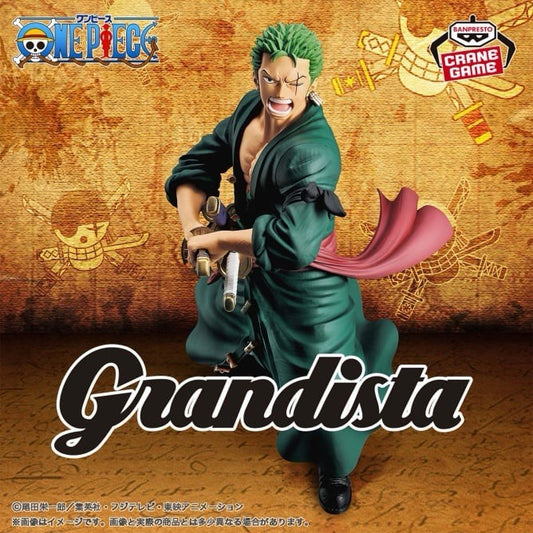 One Piece Roronoa Zoro Grandista Figure Banpresto (B/1)