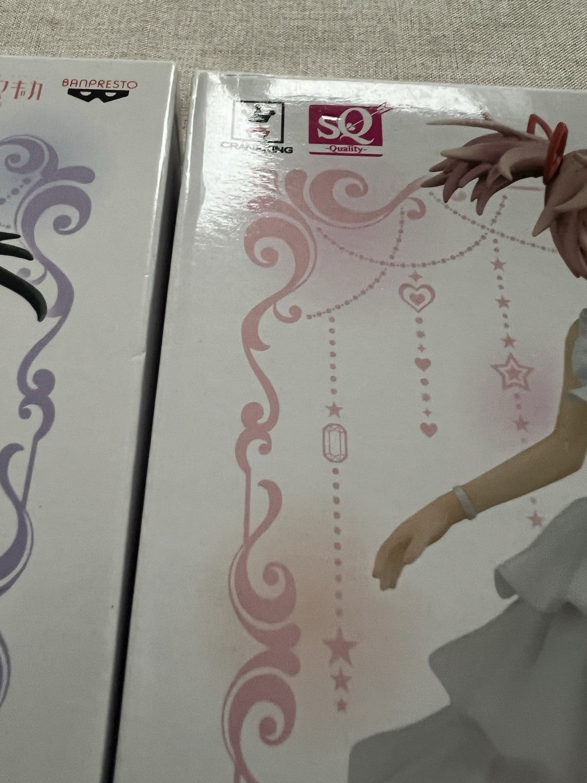 Puella Magi Madoka Magica Madoka Kaname & Homura Akemi White dress SQ Figure C/1