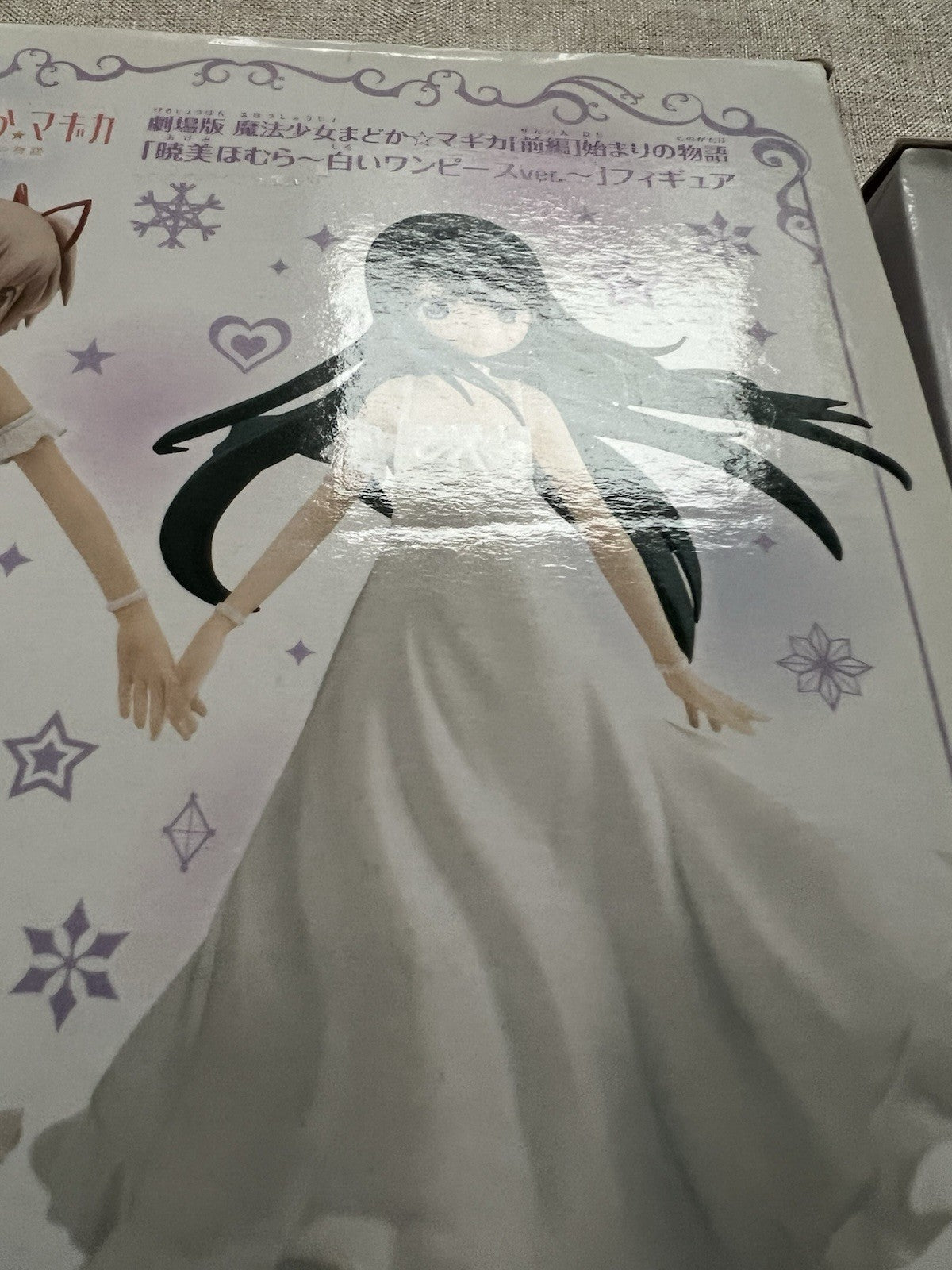 Puella Magi Madoka Magica Madoka Kaname & Homura Akemi White dress SQ Figure C/1