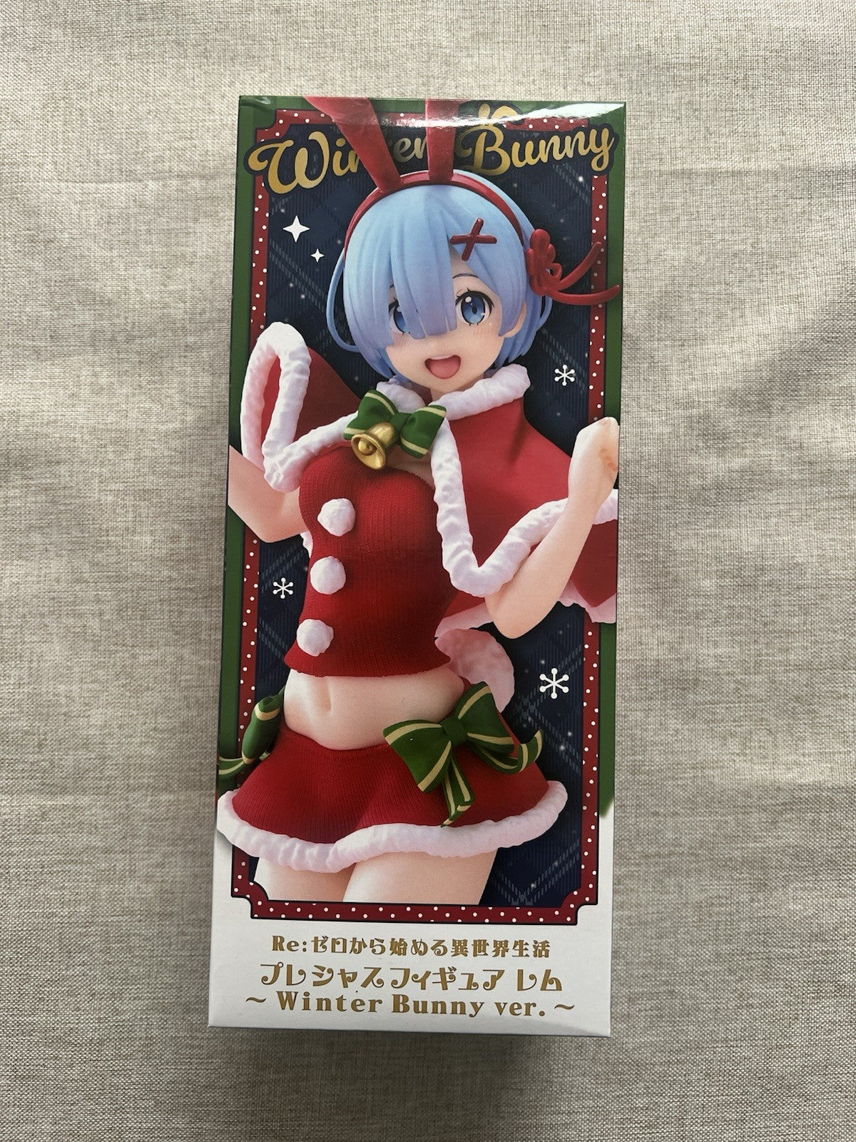 Re:Zero Rem Winter Bunny Ver Precious Figure TAITO (B/1)