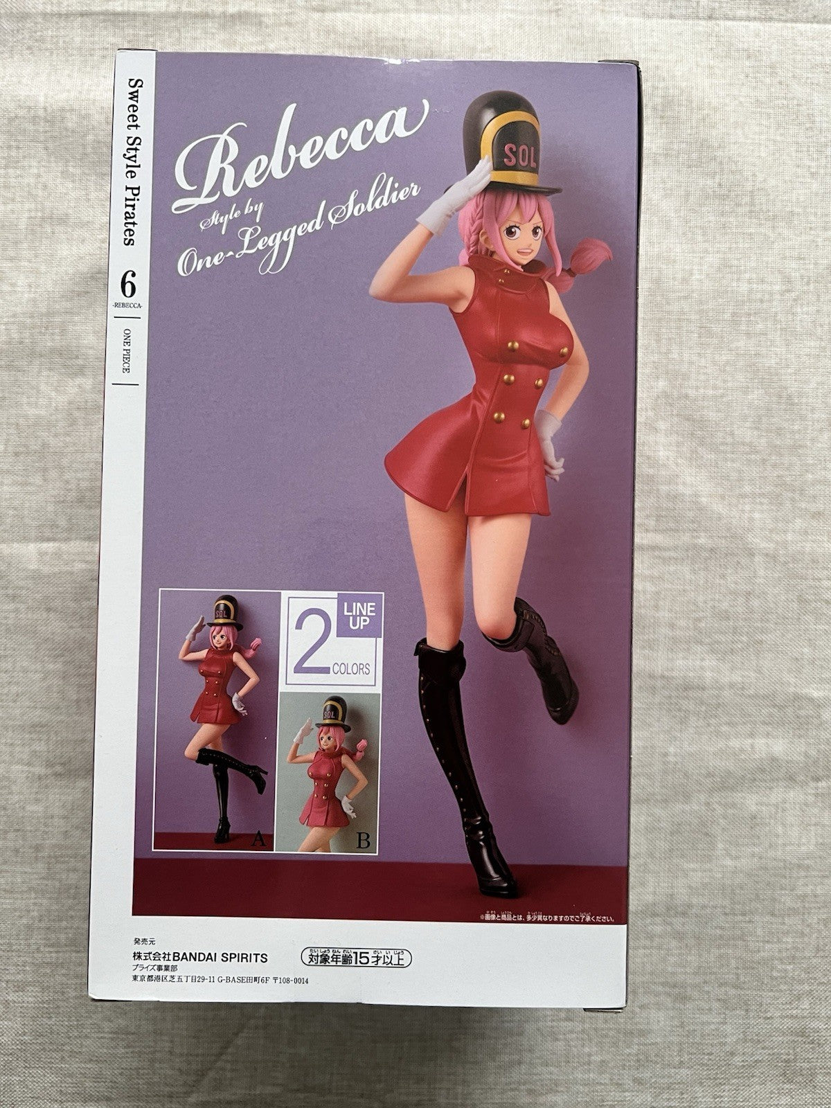 One Piece Rebecca Sweet Style Pirates Ver A Figure Banpresto (B/1)