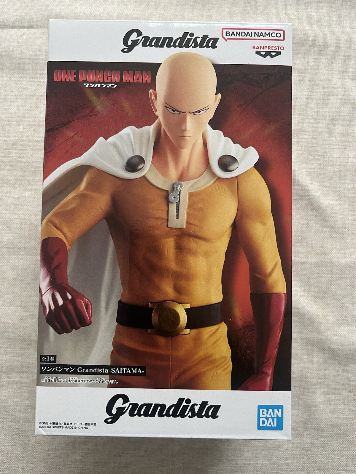One Punch Man Grandista Saitama Figure Banpresto (B/1)