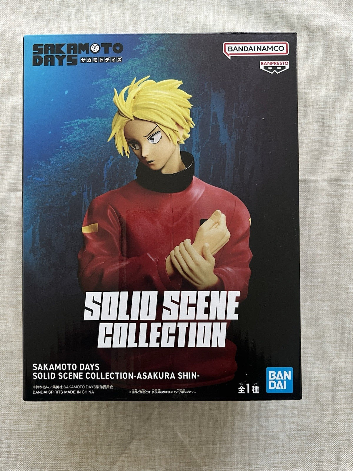 Sakamoto Days Shin Asakura Solid Scene Collection Figure Banpresto (B/1)