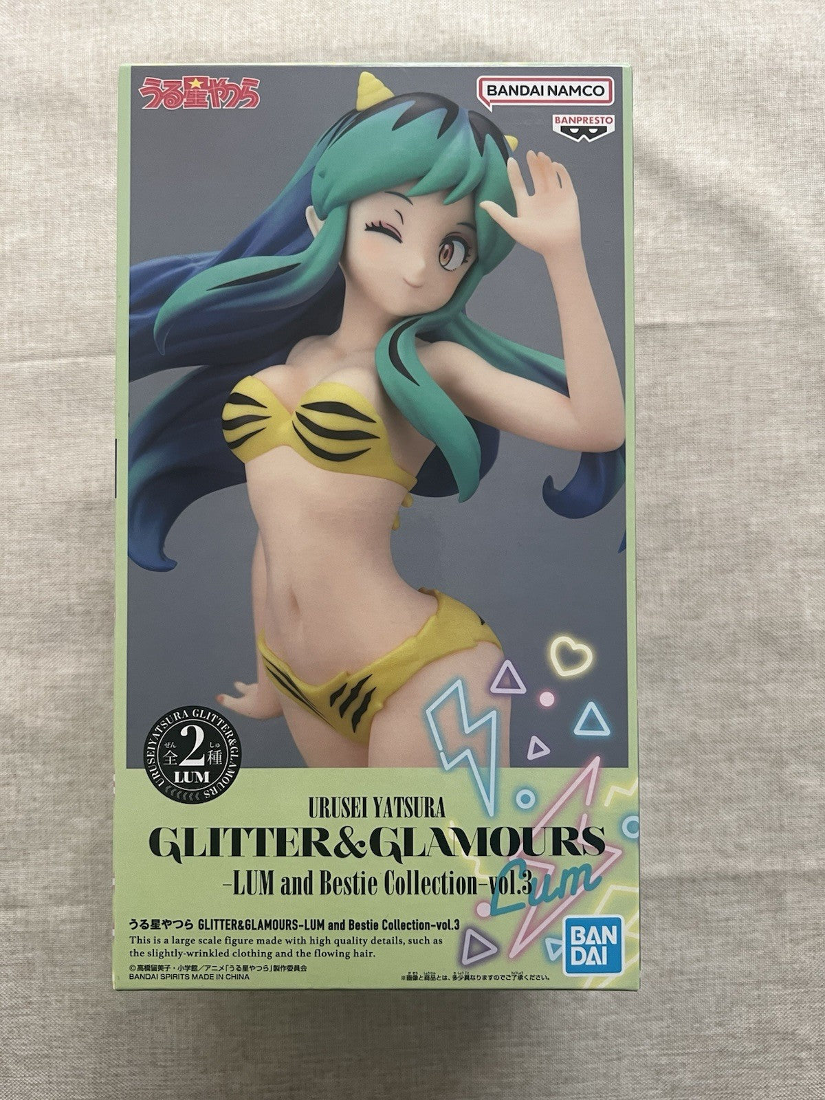 Urusei Yatsura Glitter And Glamours Lum & Bestie Vol.3 Lum Figure (B/1)