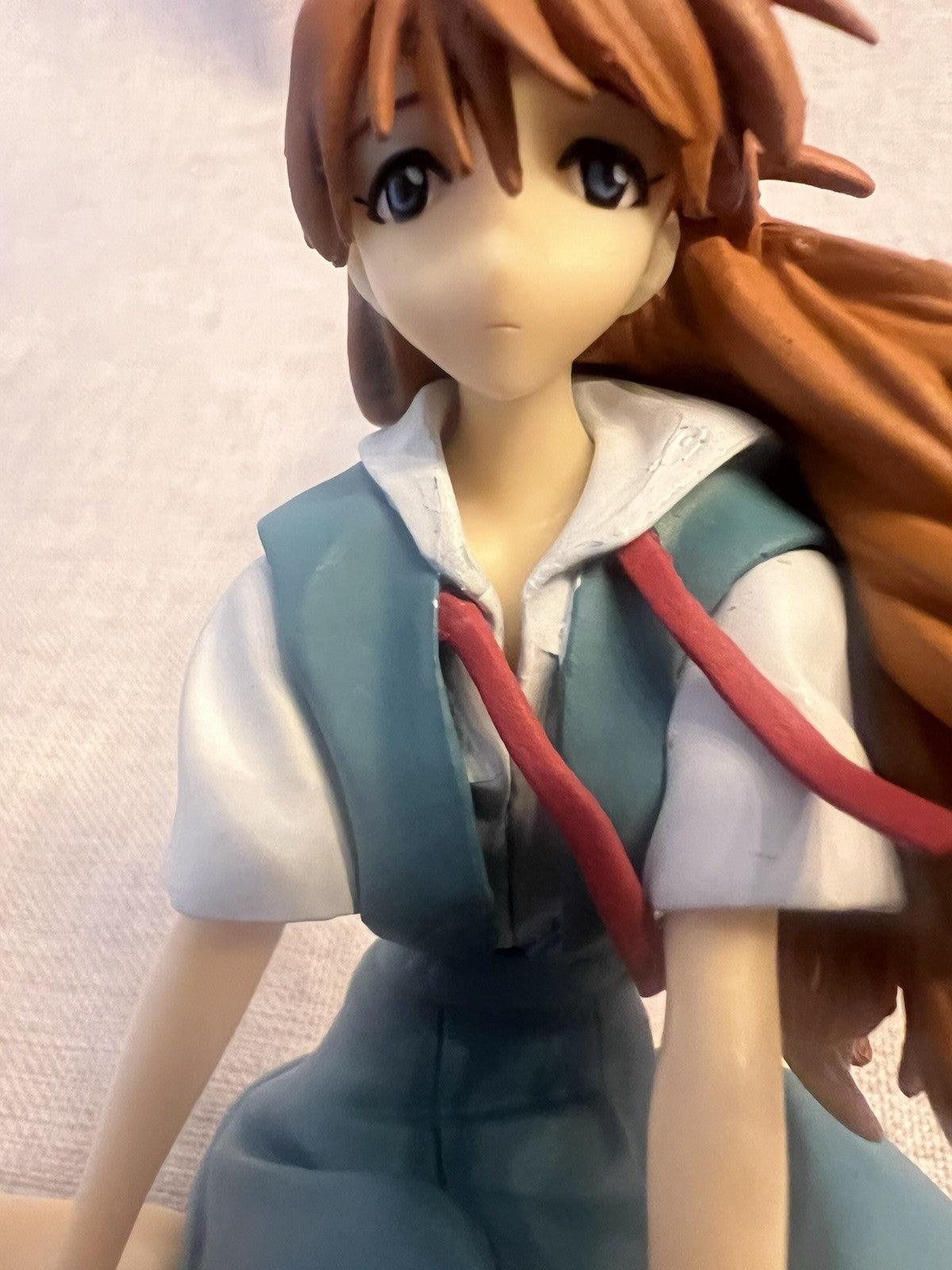 Evangelion Asuka Shikinami Langley School Uniform Sitting Figure (B/2)