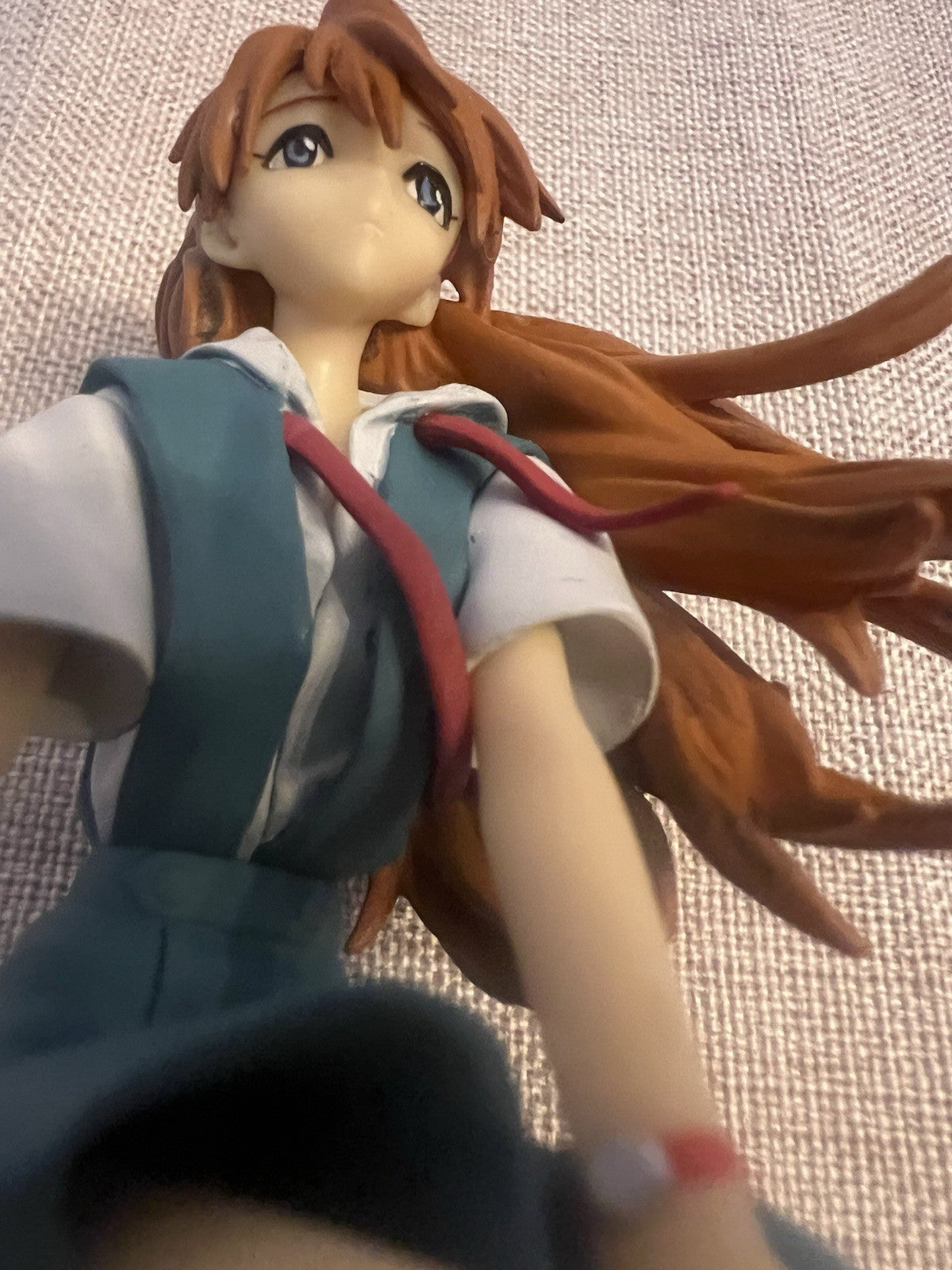 Evangelion Asuka Shikinami Langley School Uniform Sitting Figure (B/2)