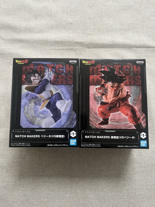 Dragon Ball Z Match Maker Son Goku Vs Vegeta Set Figure (B/1)