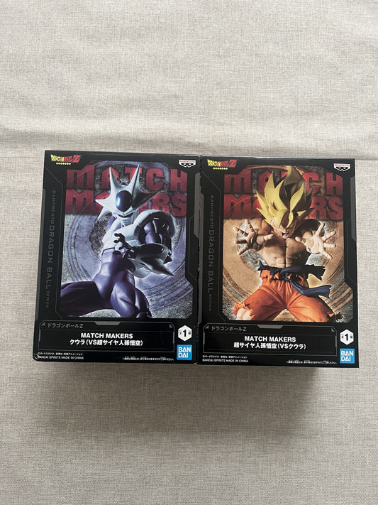 Dragon Ball Z Match Makers Super Saiyan Son Goku VS Cooler Figure Set (B/1)