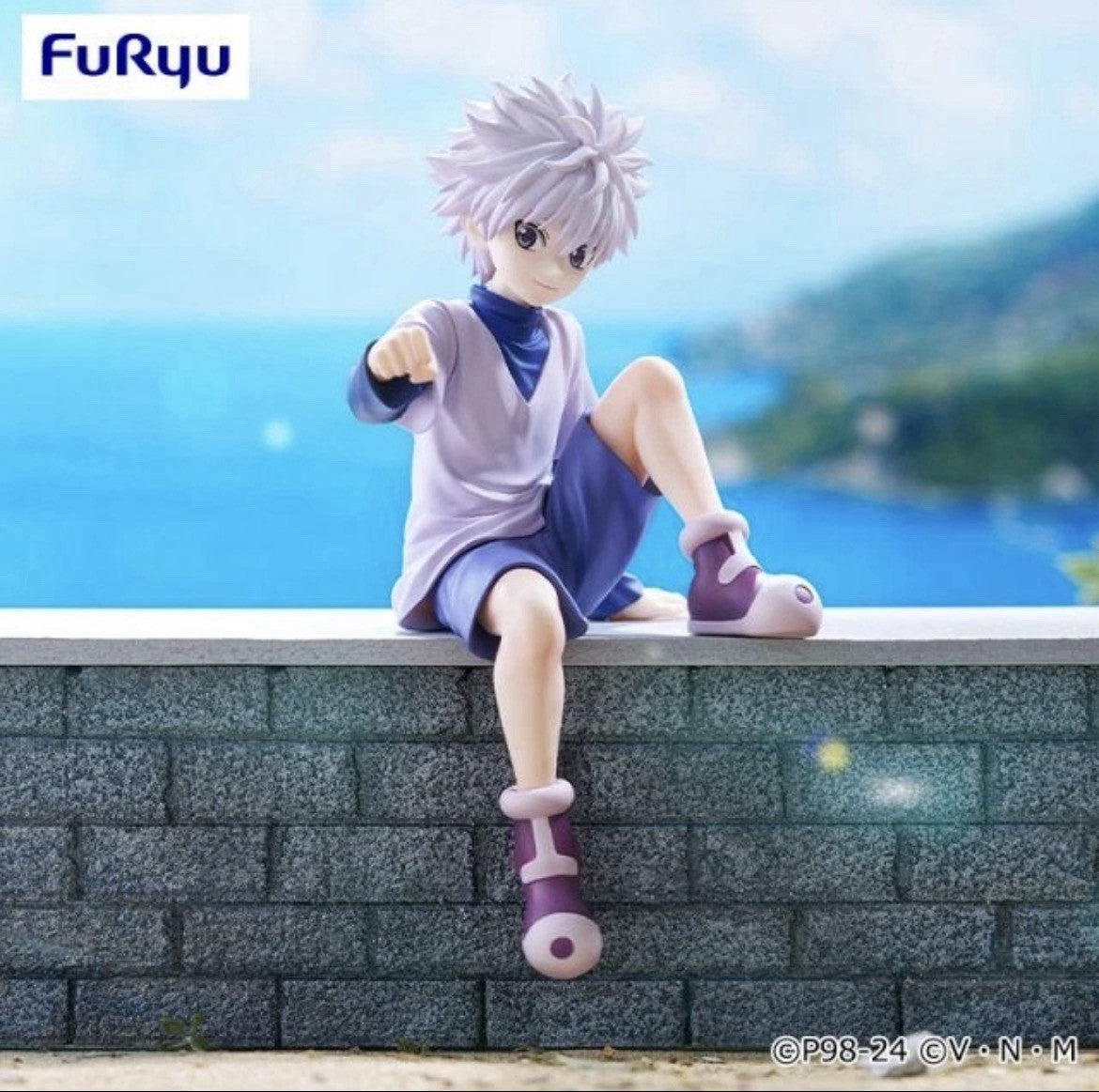 Hunter x Hunter Killua Zoldyck Noodle Stopper Figure FuRyu (B/1)