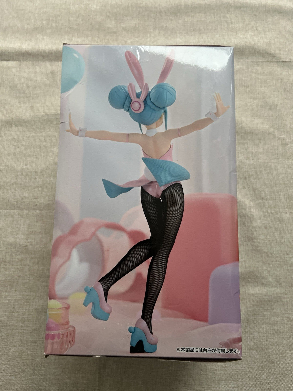 Hatsune Miku BiCute Bunnies Wink Pink Pearl Ver. Figure FuRyu (C/1)
