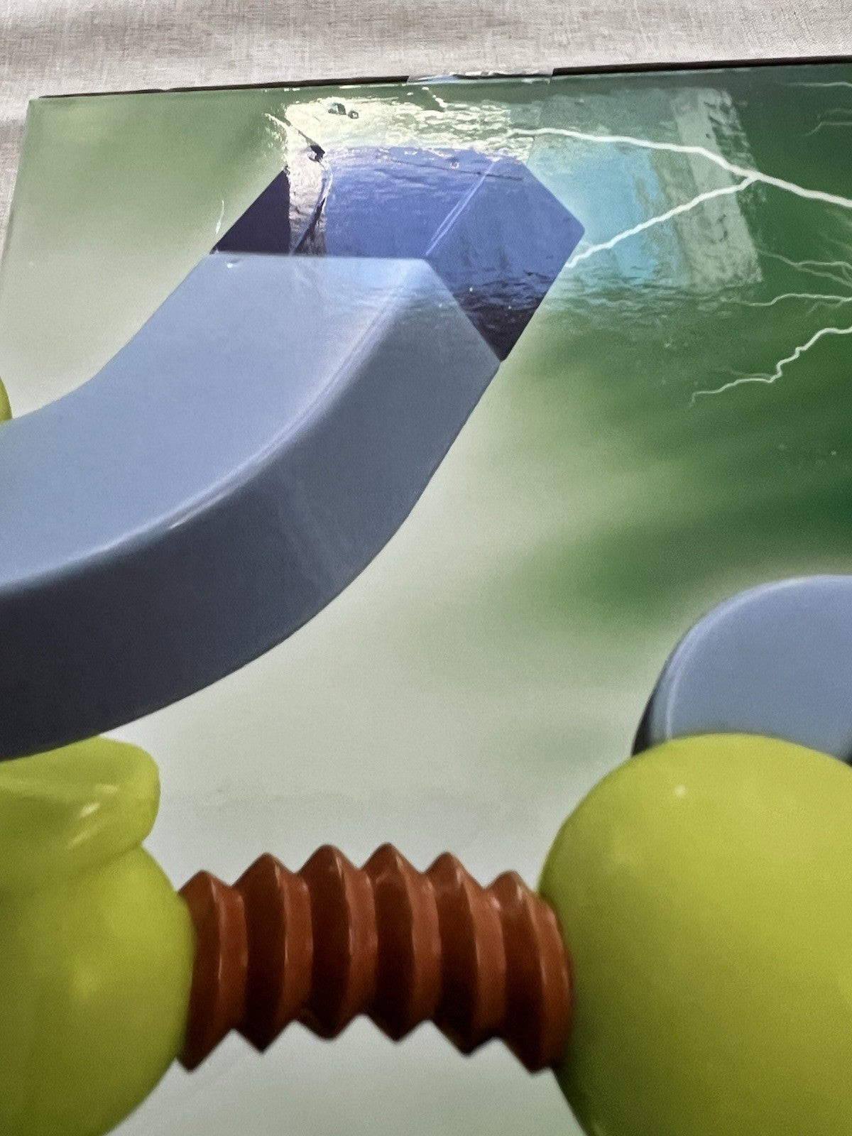 Yu-Gi-Oh! Beta the Magnet Warrior Clip holder Figure Konami (B/1)