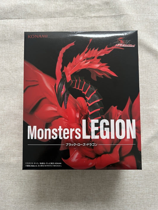 Yu-Gi-Oh! Monsters Legion Black Rose Dragon Figure Konami (B/1)