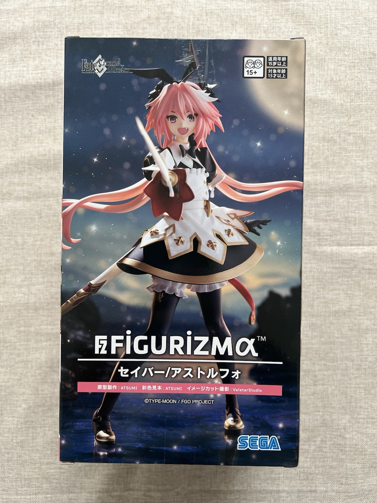 Fate/Grand Order FGO FIGURIZMα Saber Astolfo Figure SEGA (B/1)