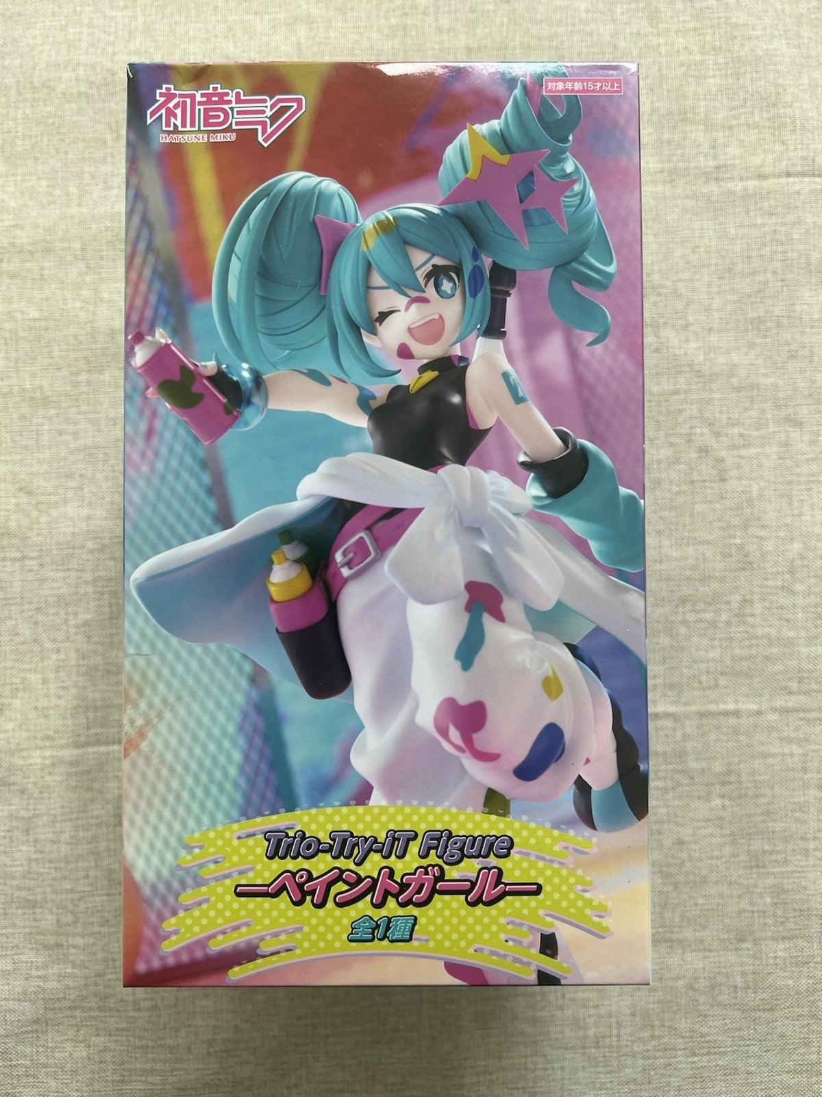 Hatsune Miku Paint Girl Trio-Try-iT Figure FuRyu (C/1)