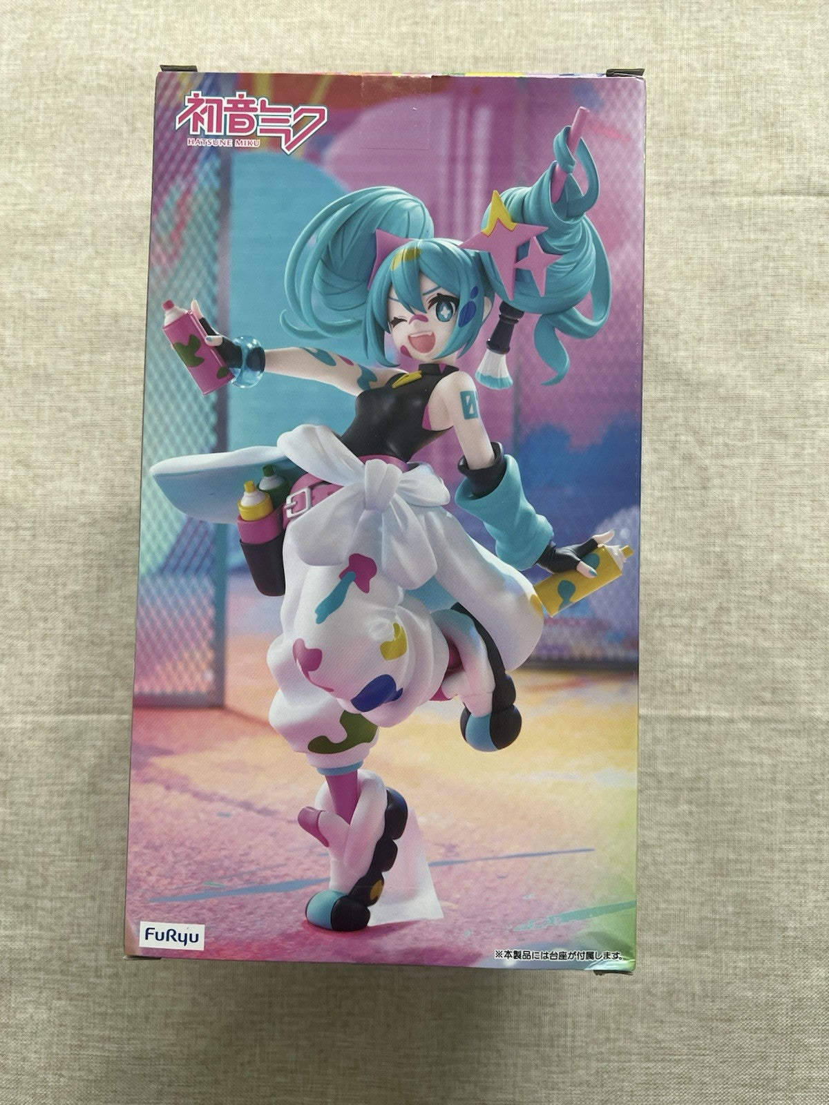 Hatsune Miku Paint Girl Trio-Try-iT Figure FuRyu (C/1)