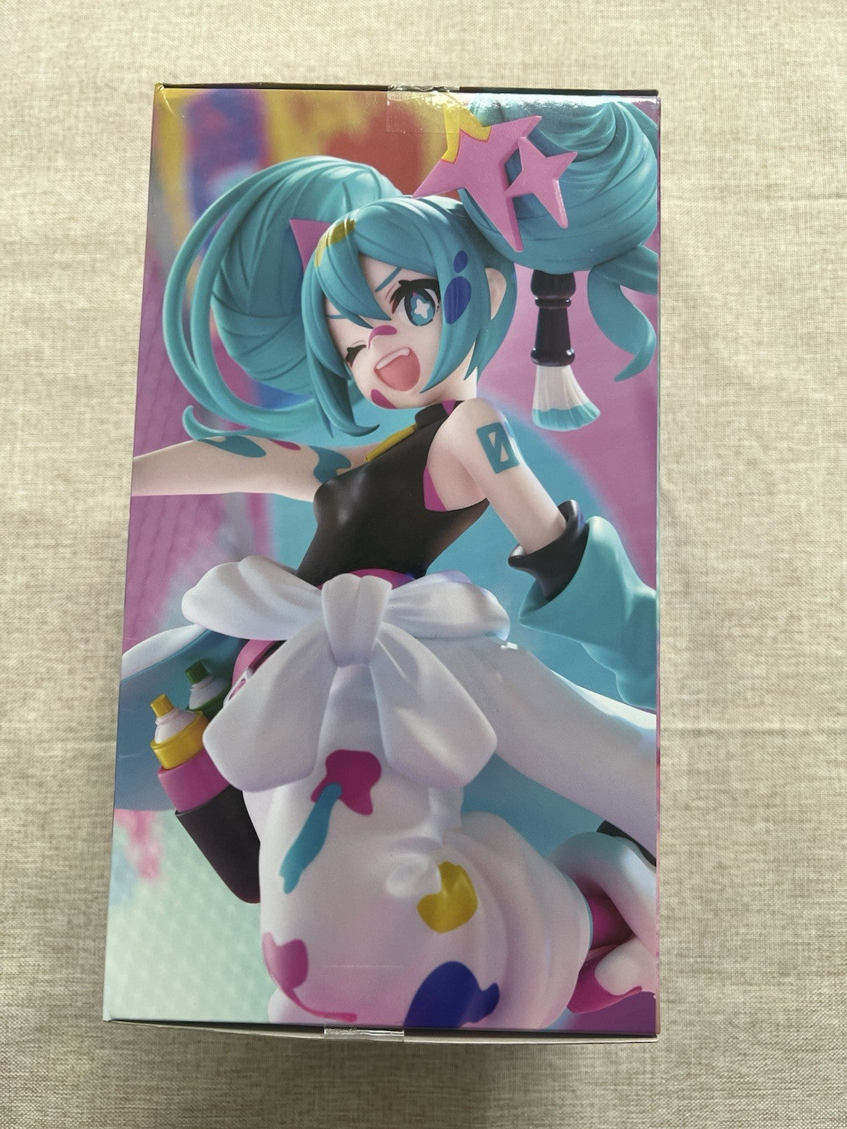 Hatsune Miku Paint Girl Trio-Try-iT Figure FuRyu (C/1)