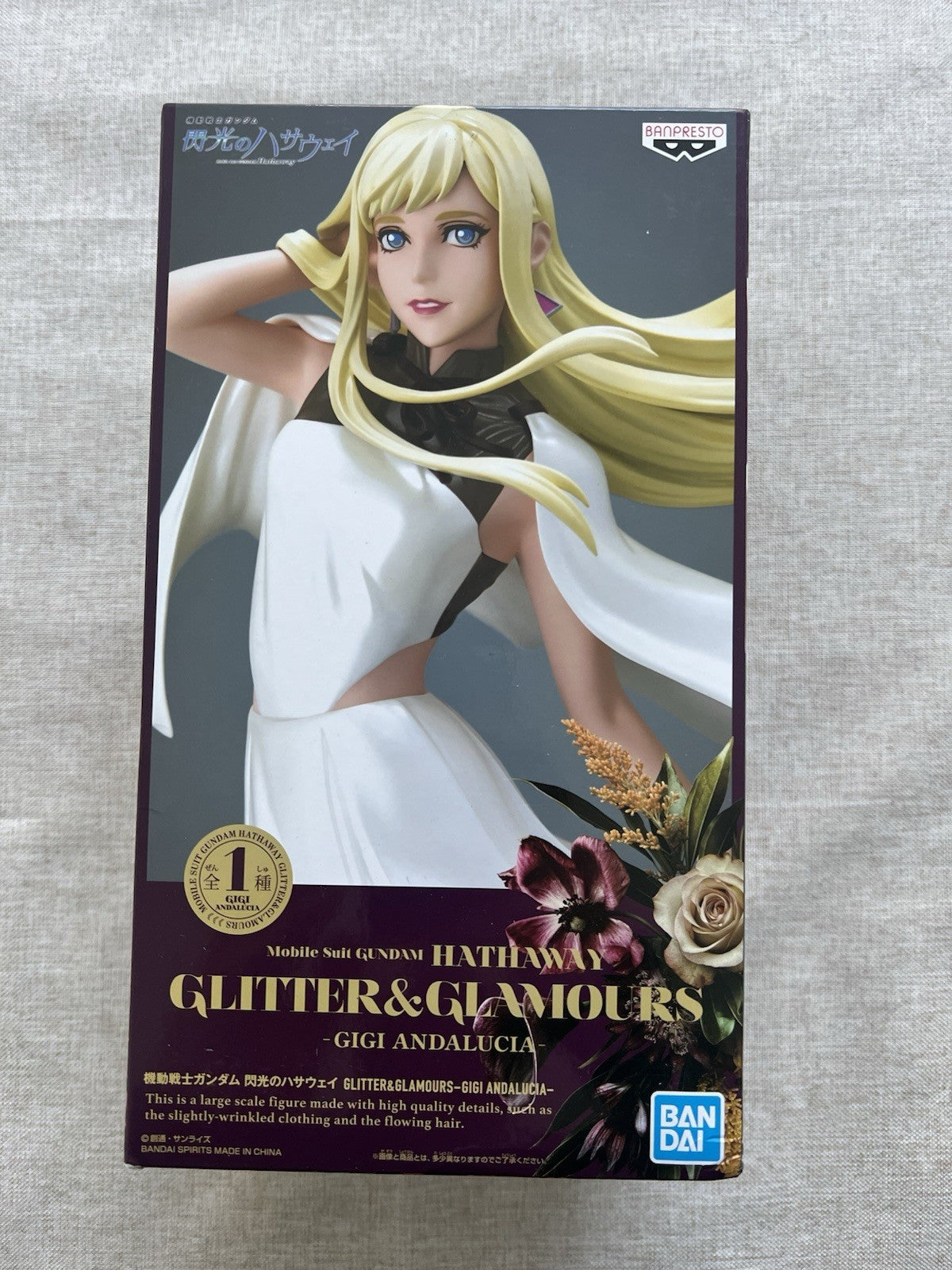 Mobile Suit Gundam Hathaway Glitter & Glamours Gigi Andalucia Figure (B/1)