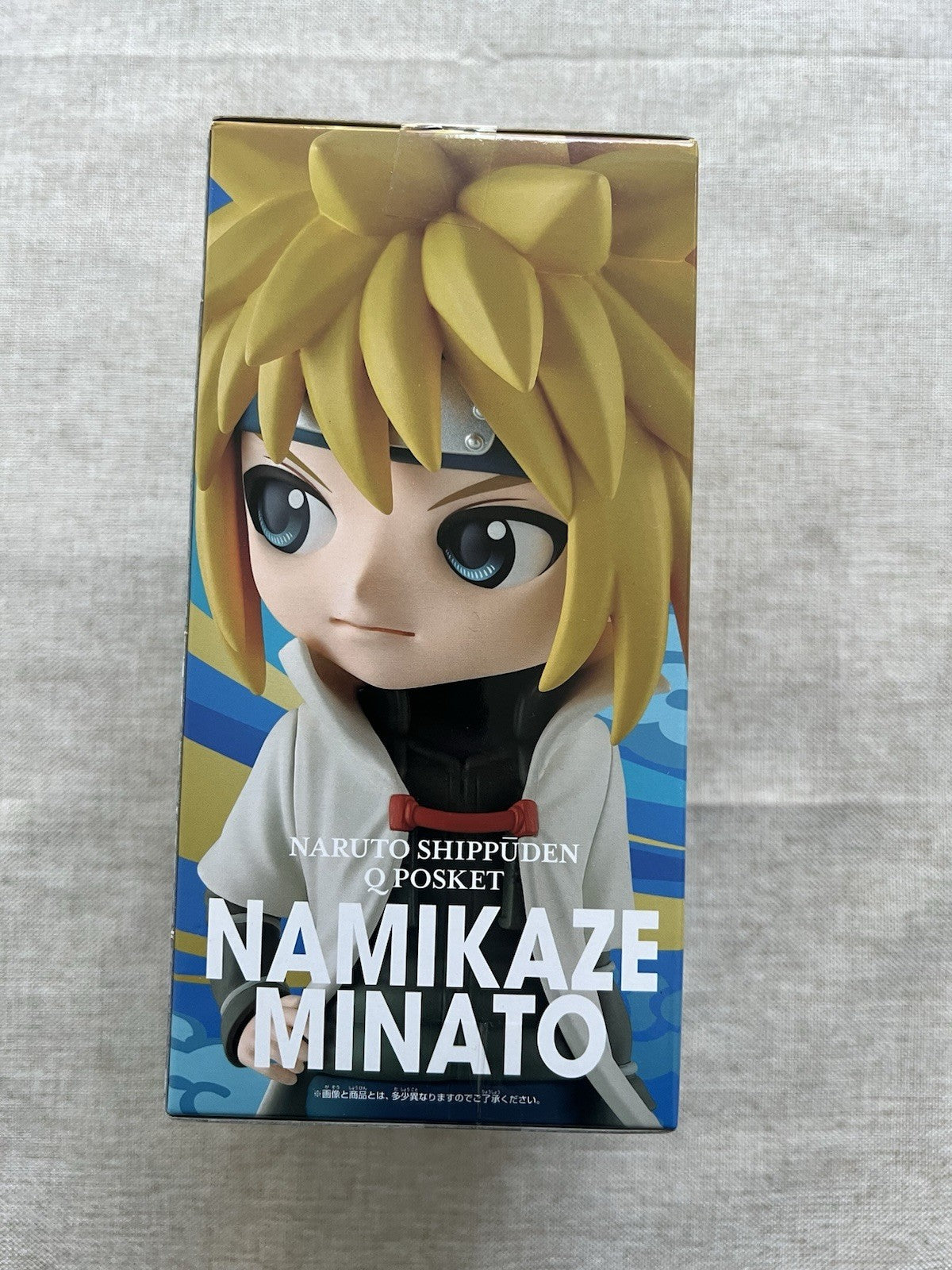 Naruto Shippuden Minato Namikaze Q posket Ver A Figure Banpresto (B/1)