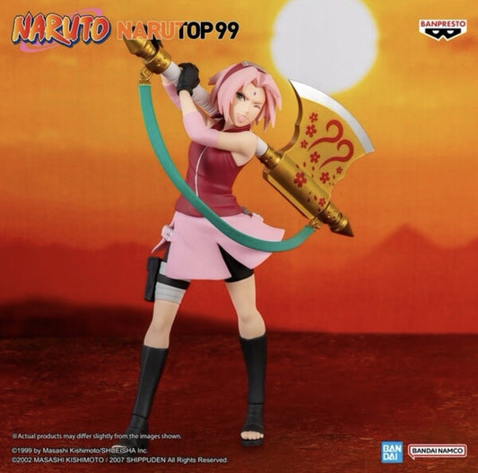 Naruto Shippuden Narutop99 Sakura Haruno Figure Banpresto (B/1)