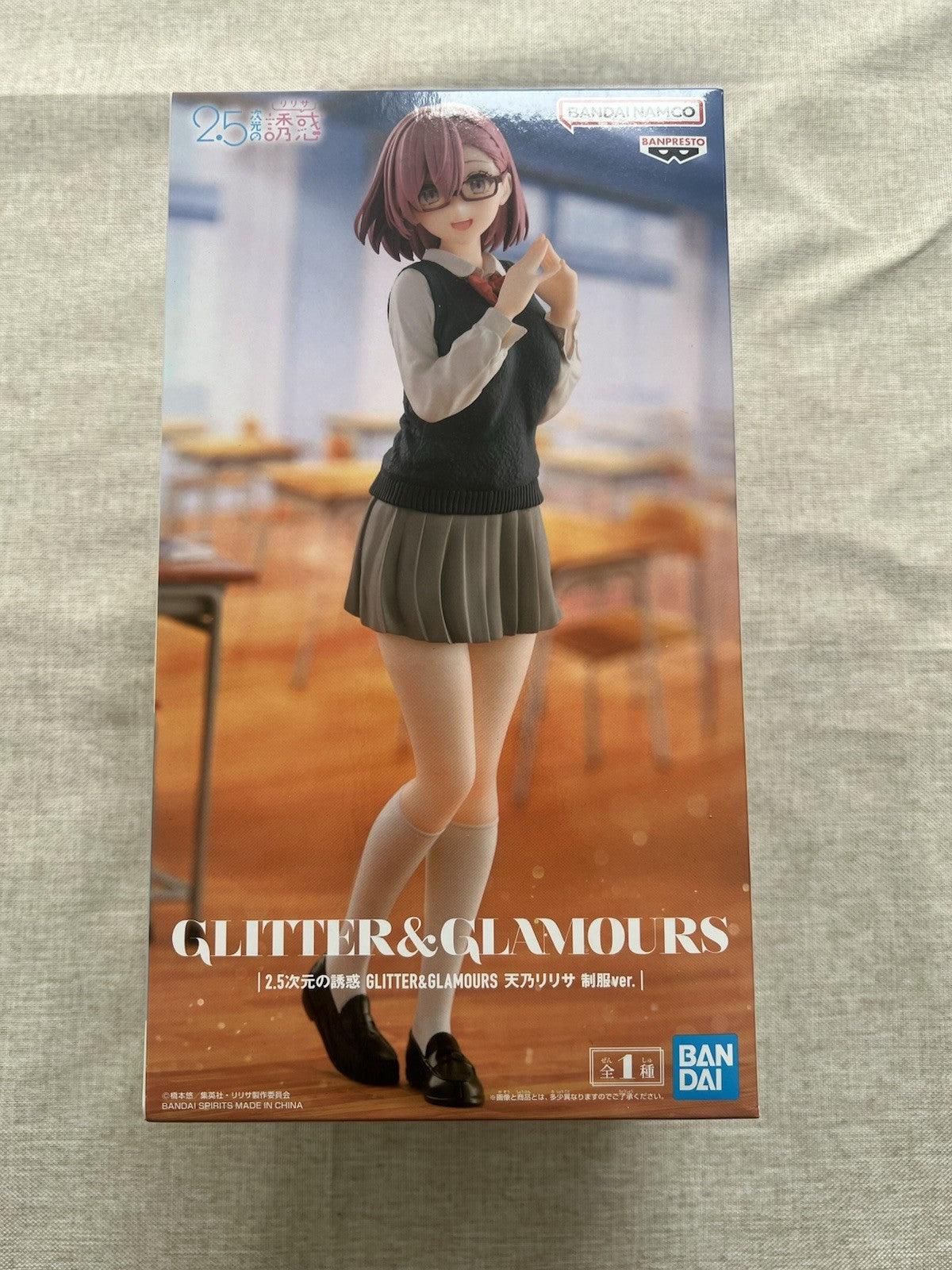 2.5 Dimensional Seduction Ririsa Amano Glitter & Glamours Uniform Figure (B/1)