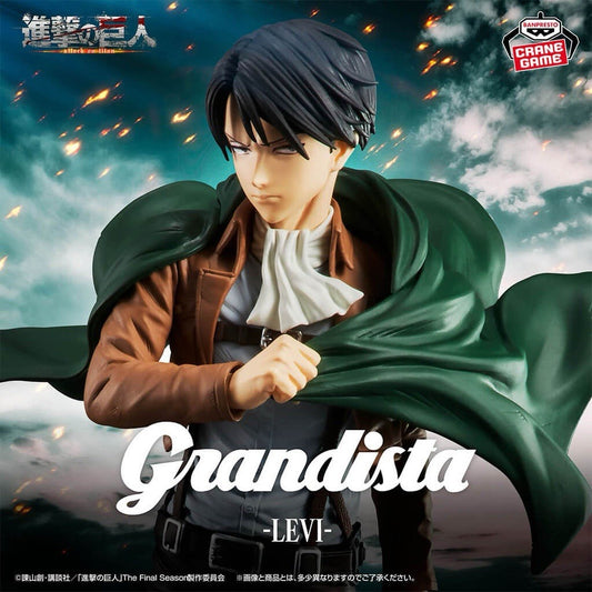 Attack on Titan Levi Grandista Figure Banpresto (B/1)