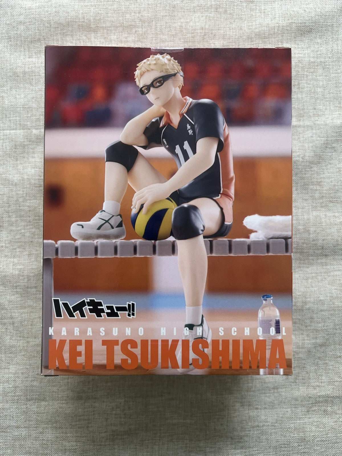 Haikyu!!  Kei Tsukishima Noodle Stopper Figure FuRyu (B/1)