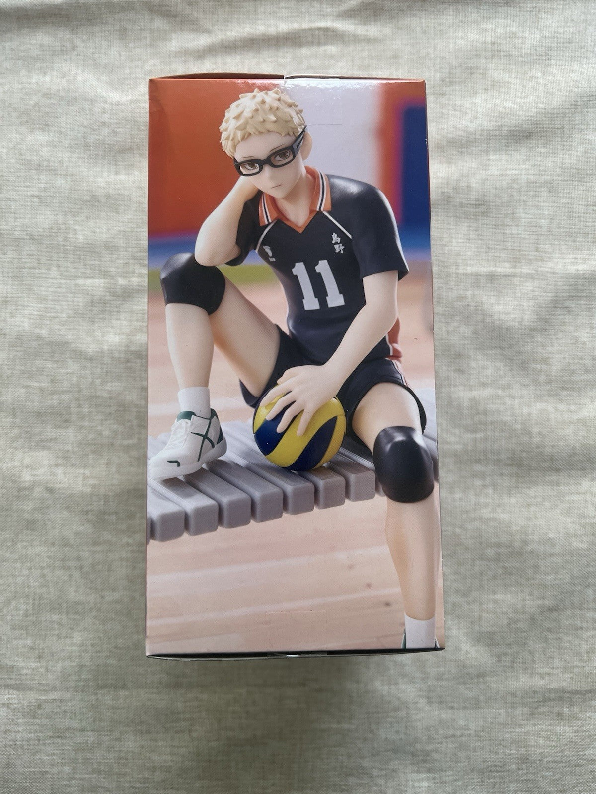 Haikyu!!  Kei Tsukishima Noodle Stopper Figure FuRyu (B/1)