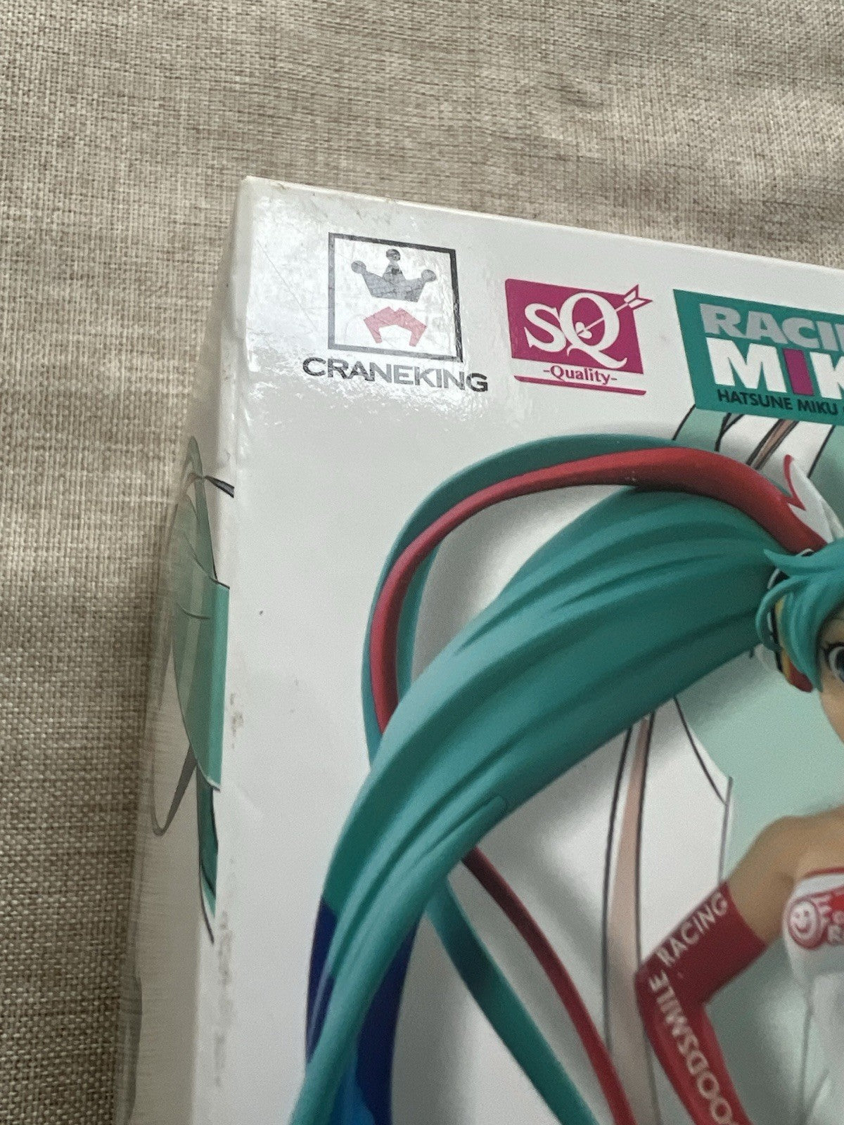 Hatsune Miku Racing Miku 2016 SQ Racing Ver Figure Banpresto (B/1)