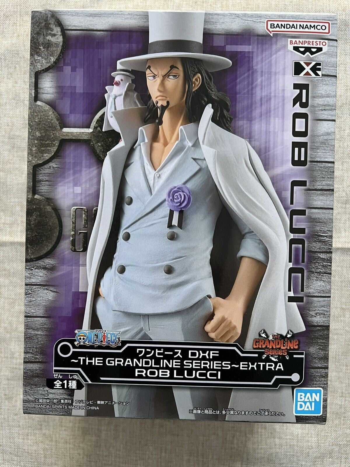 One Piece Rob Lucci The Grandline Series Extra DXF Figure Banpresto (B/1)