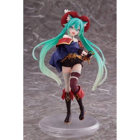 Hatsune Miku Wonderland Puss In Boots Figure Taito (B/1)