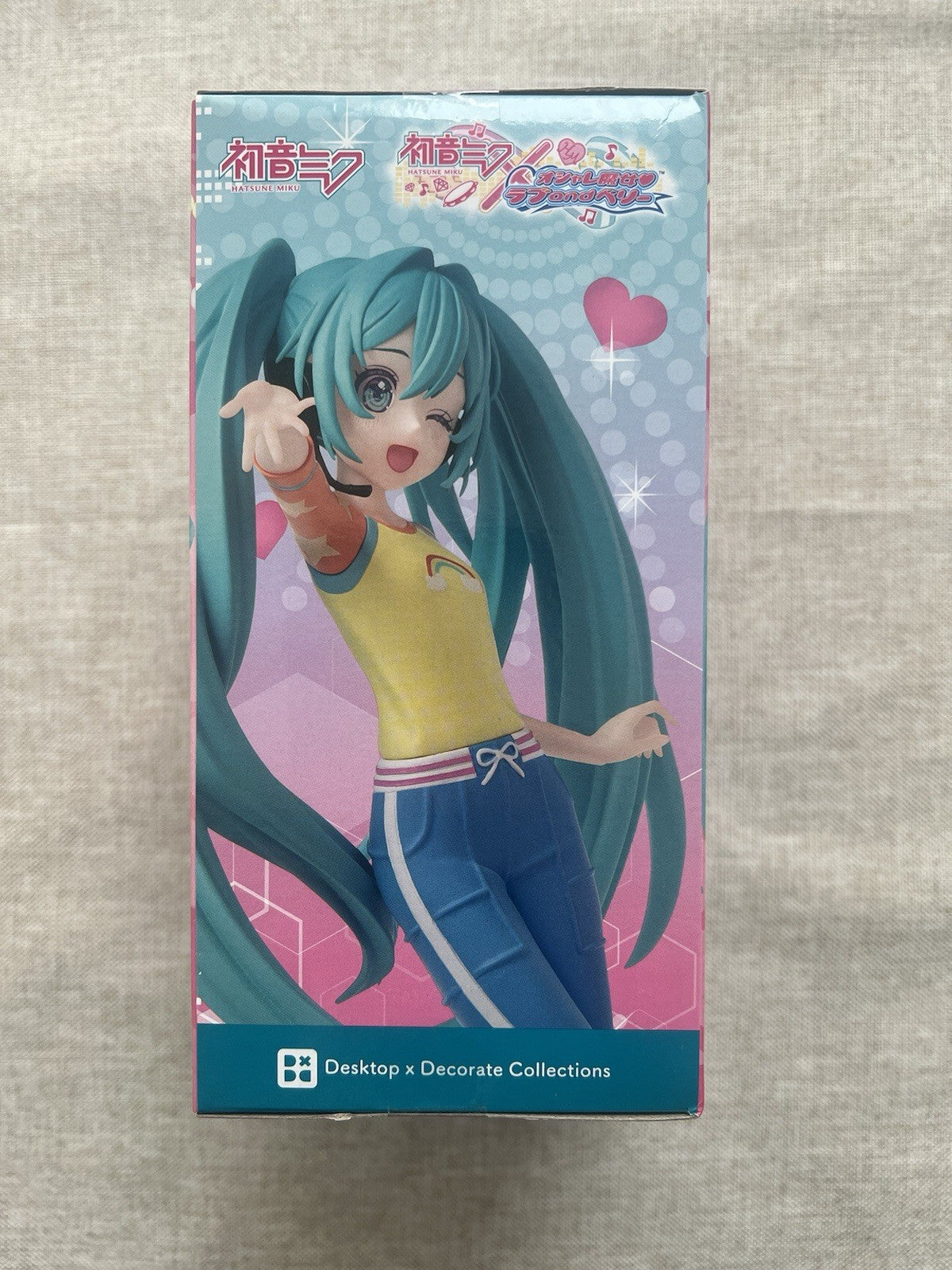 Hatsune Miku x Love and Berry Love ver. Desktop  X Decorate Figure Sega (B/1)