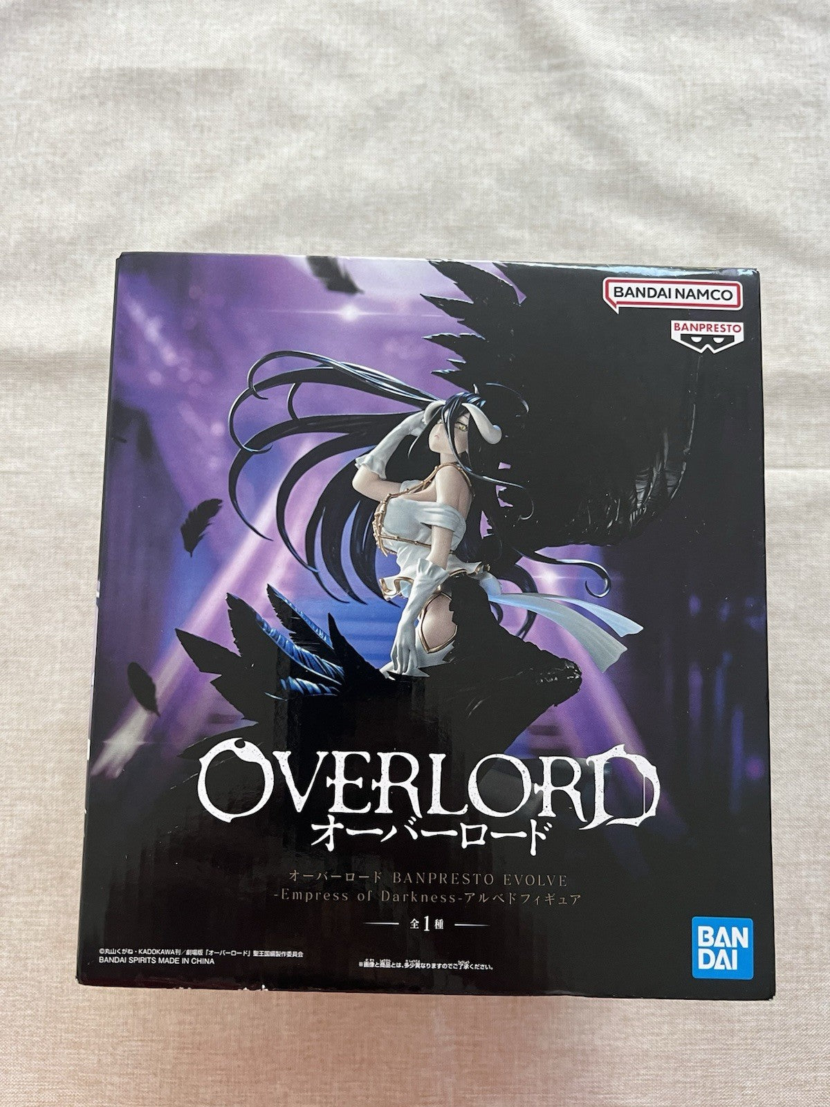 Overlord Albedo Empress of Darkness Ver. Evolve Figure Banpresto (B/1)