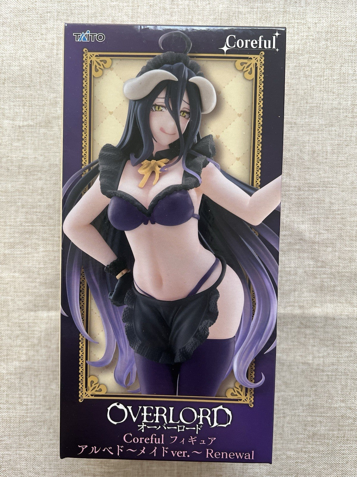 Overlord Albedo Coreful Maid Renewal Ver. Figure Taito (B/1)