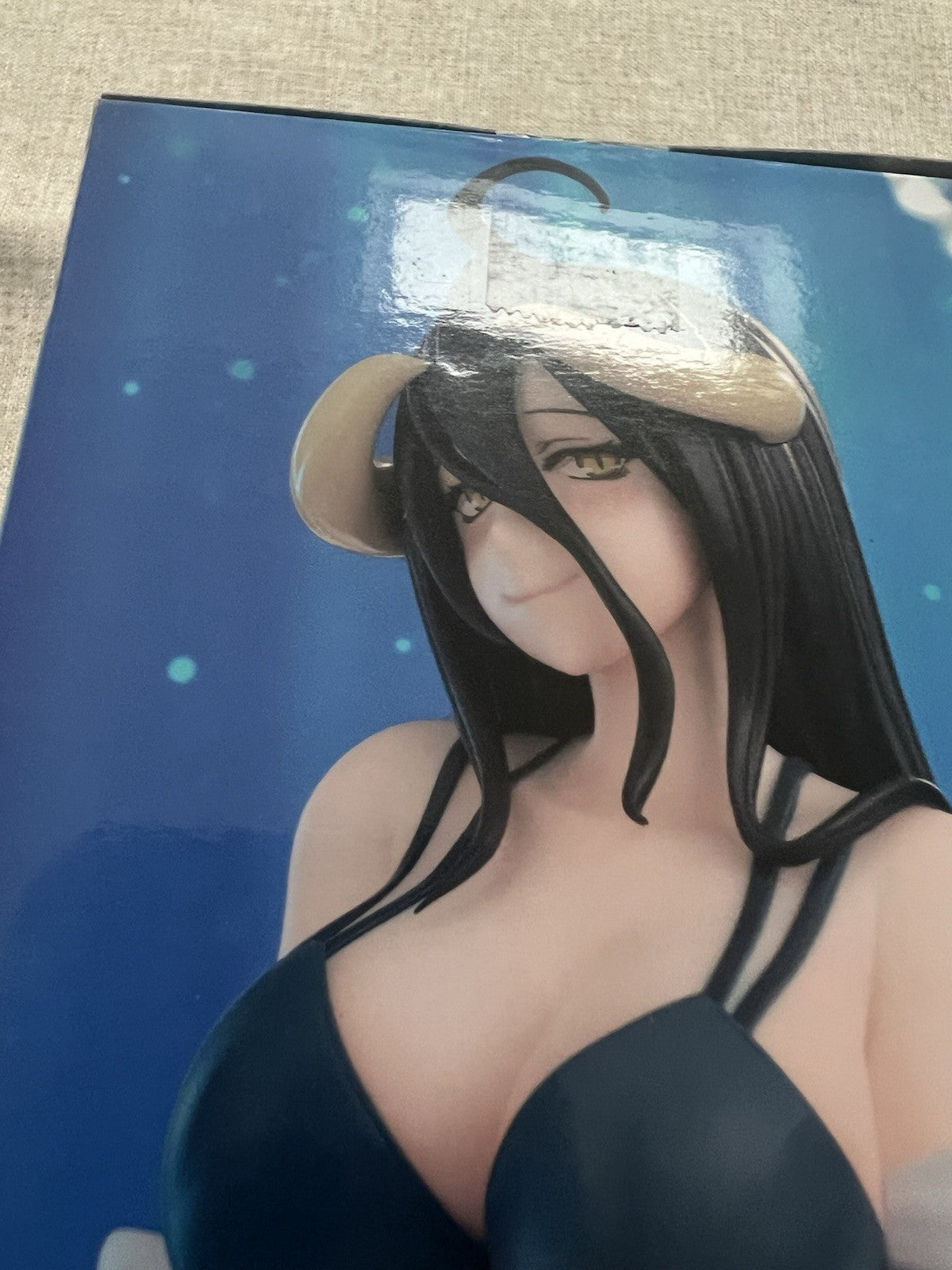 Overlord Albedo Room Wear Ver. Noodle Stopper Figure FuRyu (B/1)