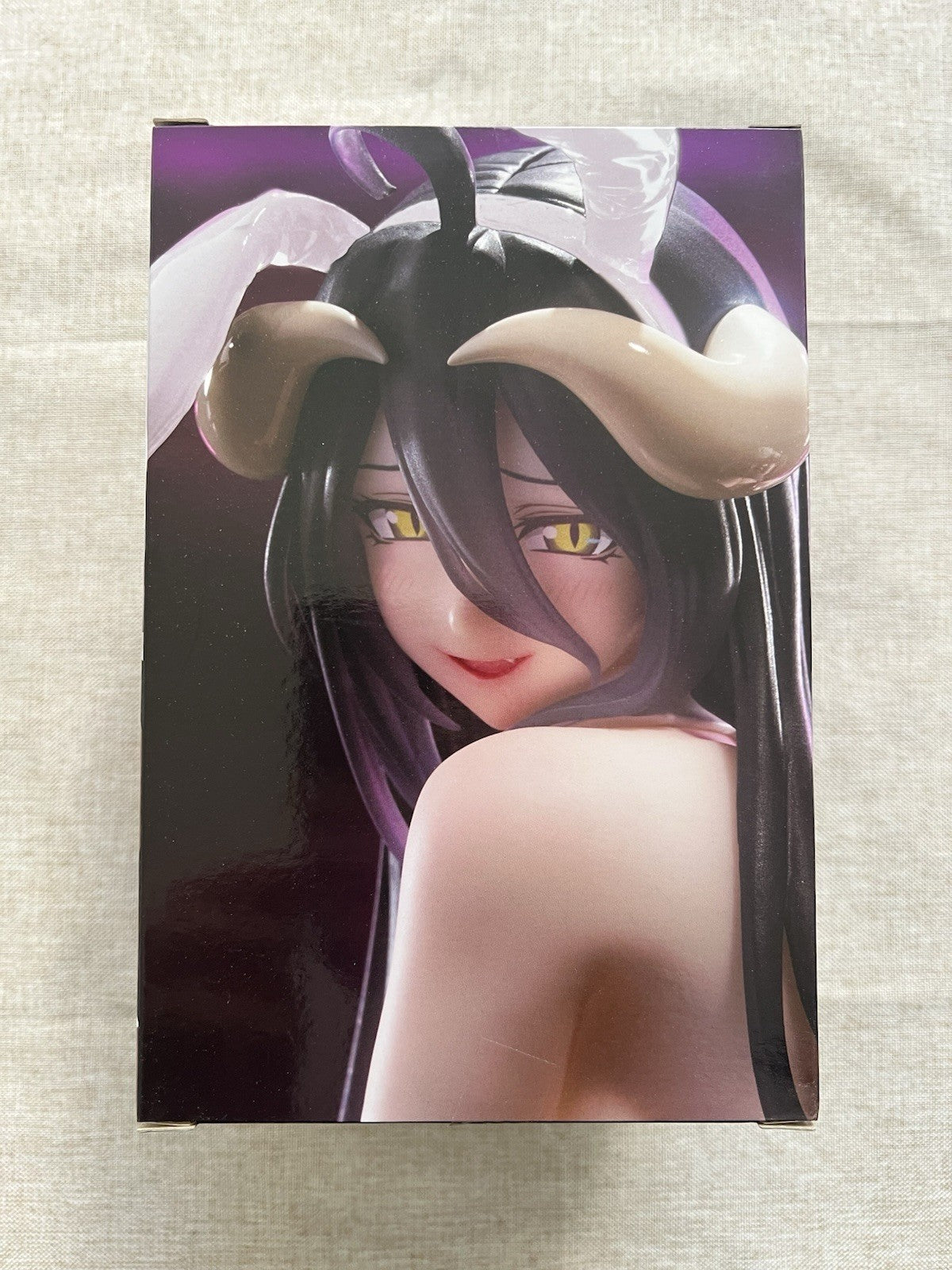 Overlord Albedo Bunny Ver. Renewal Desktop Cute Figure Taito (B/1)
