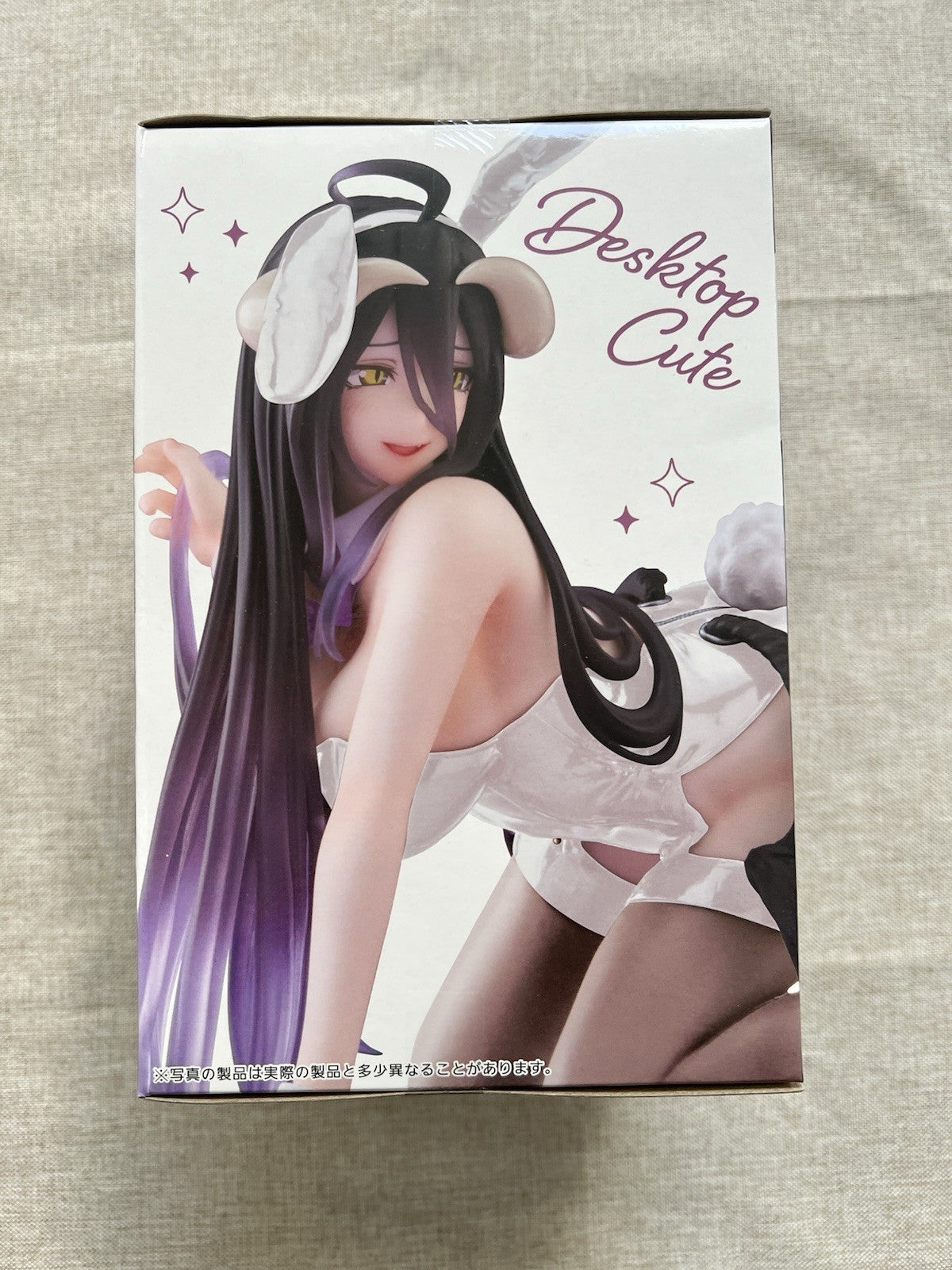 Overlord Albedo Bunny Ver. Renewal Desktop Cute Figure Taito (B/1)