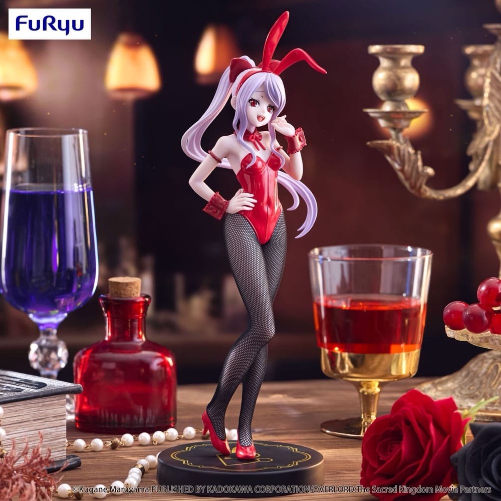 Overlord Shalltear Bloodfallen Bicute Bunnies Red Ver Figure FuRyu (B/1)