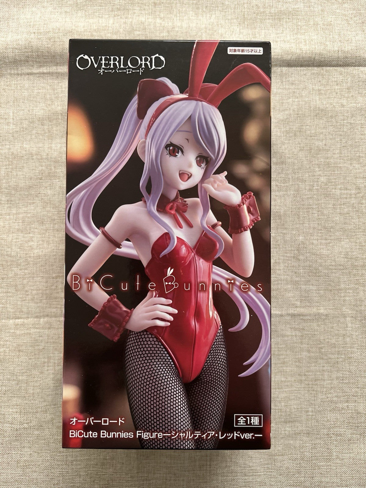Overlord Shalltear Bloodfallen Bicute Bunnies Red Ver Figure FuRyu (B/1)