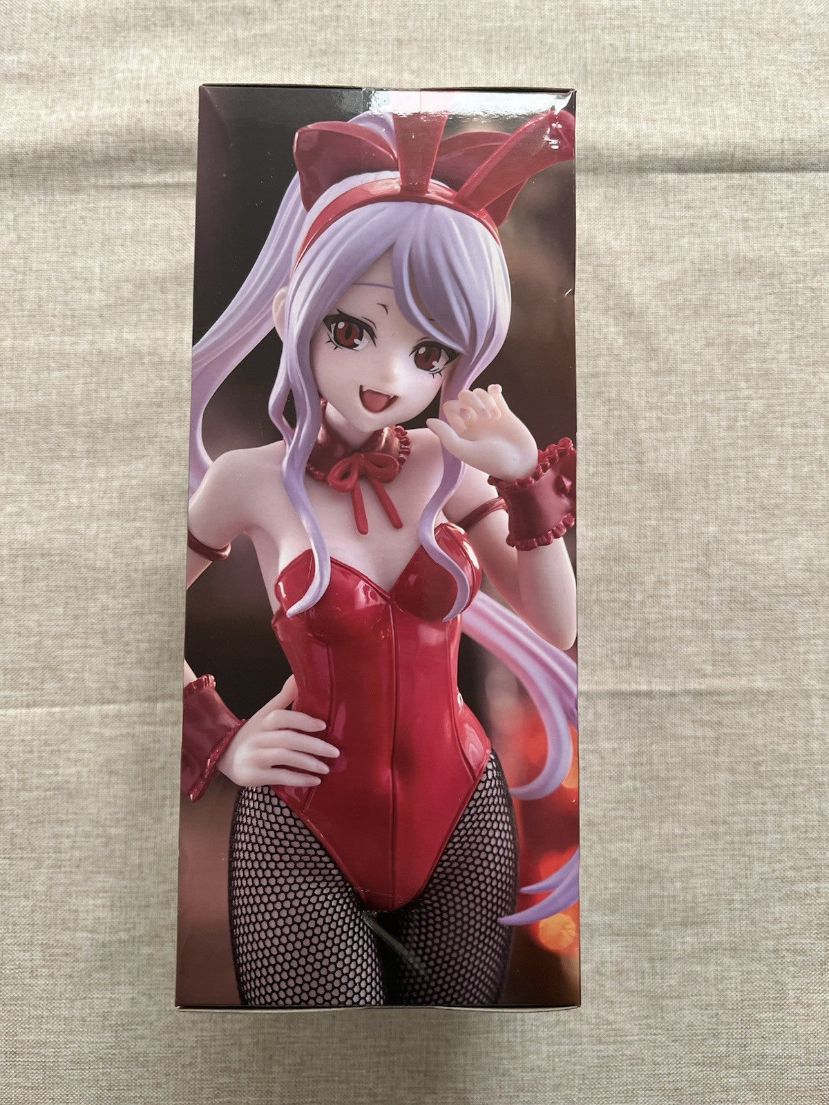 Overlord Shalltear Bloodfallen Bicute Bunnies Red Ver Figure FuRyu (B/1)