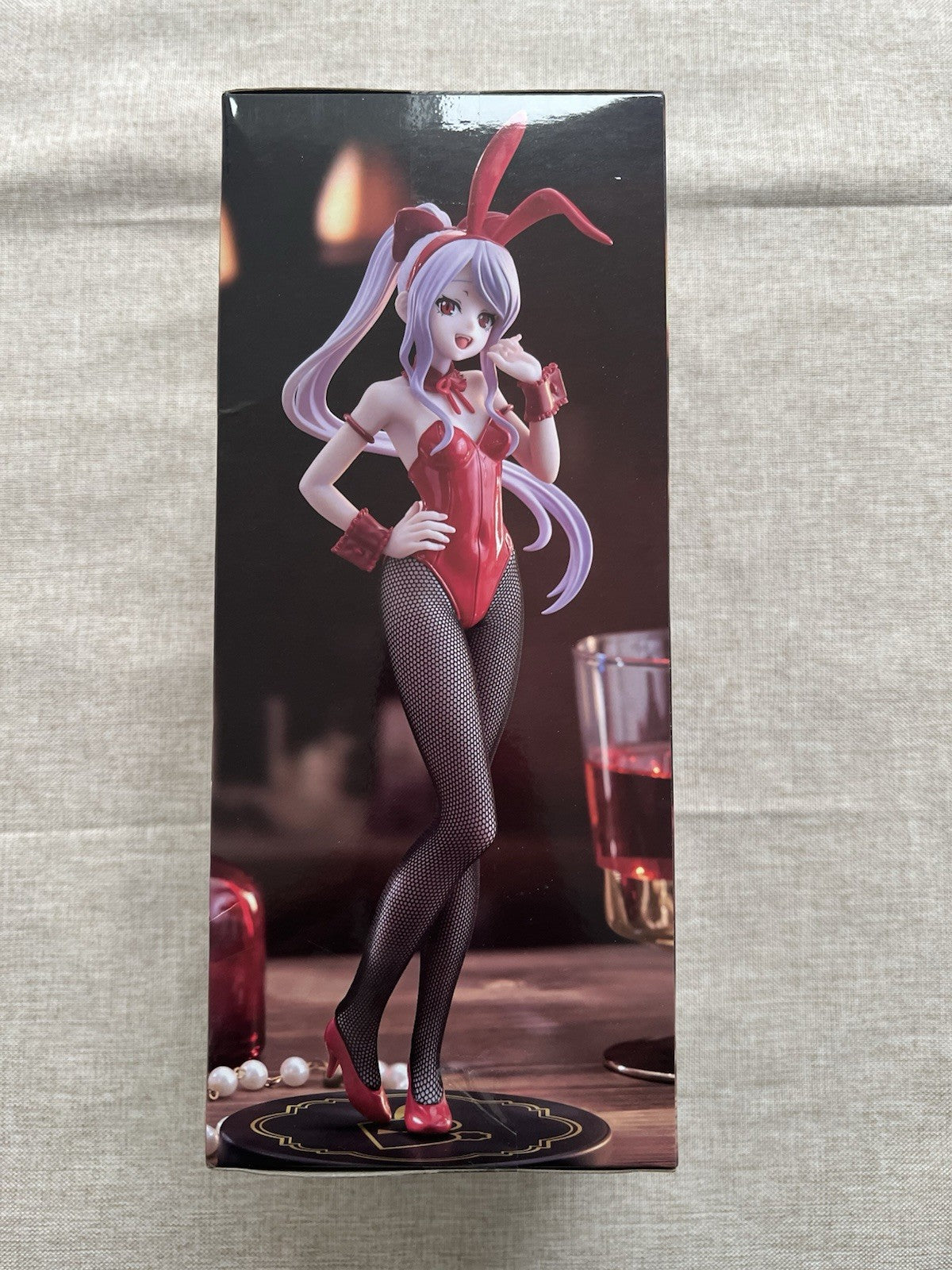 Overlord Shalltear Bloodfallen Bicute Bunnies Red Ver Figure FuRyu (B/1)