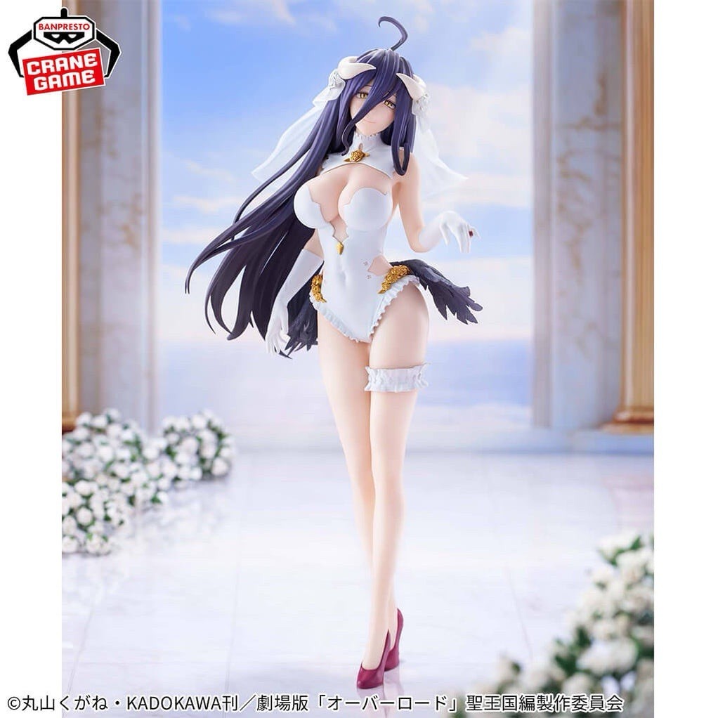 Overlord Albedo Wedding Ver. Glitter & Glamours Figure Banpresto (B/1)