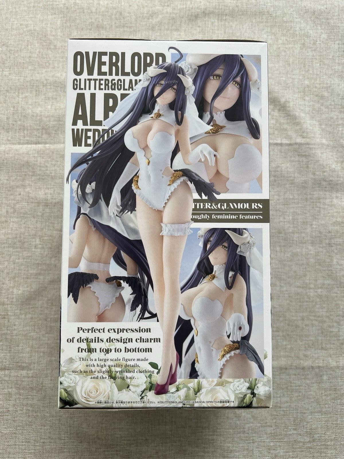 Overlord Albedo Wedding Ver. Glitter & Glamours Figure Banpresto (B/1)