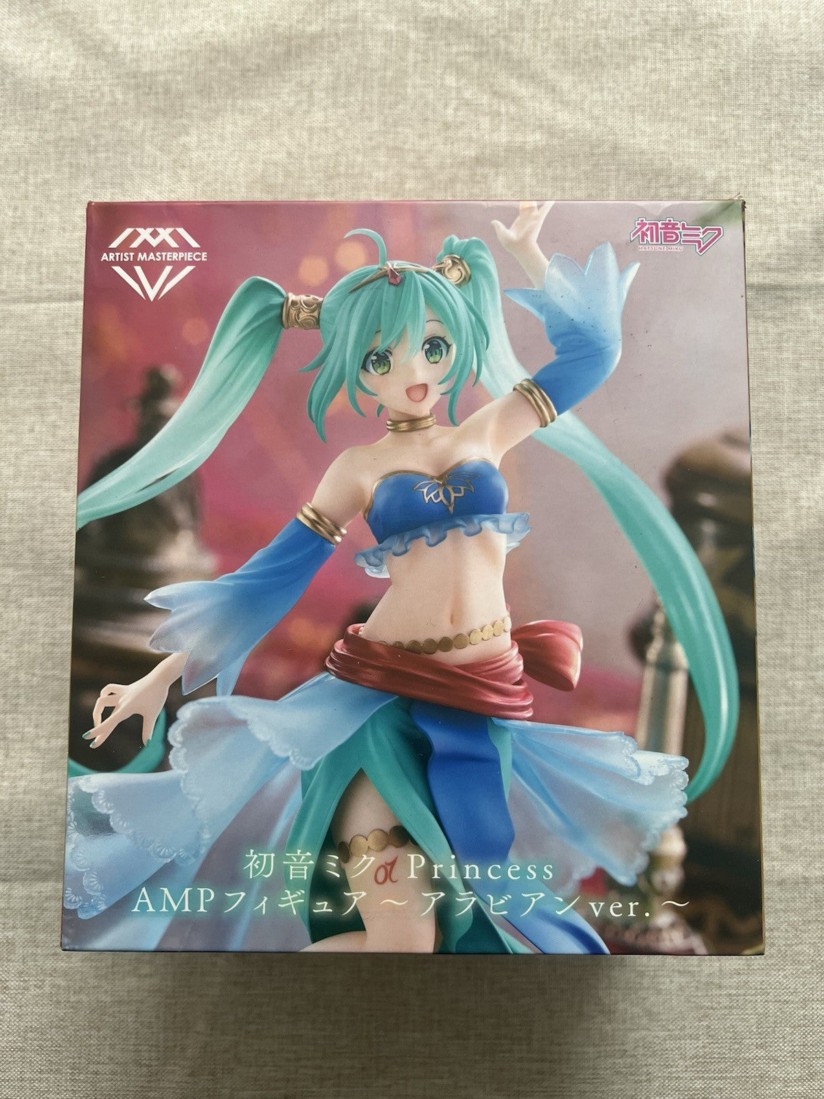 Hatsune Miku Princess Artist Masterpiece Amp Arabian Ver. Taito Figure (B/1)