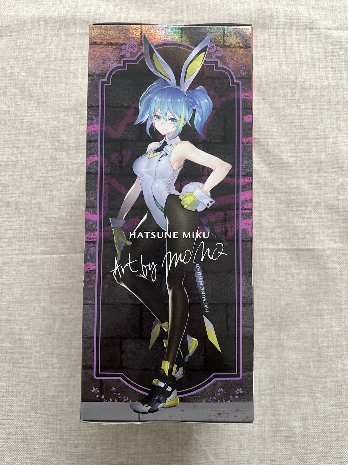 Hatsune Miku BiCute Bunnies Street Violet Ver Figure FuRyu (B/1)
