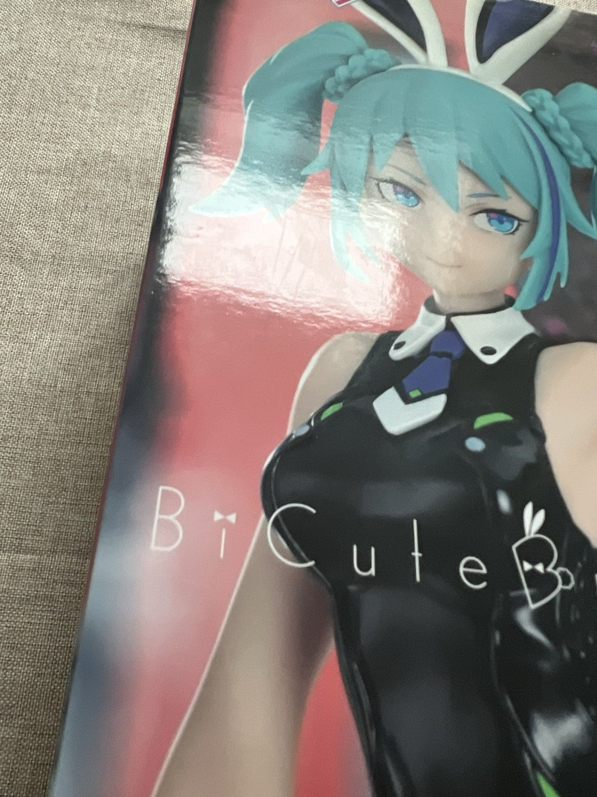 Hatsune Miku BiCute Bunnies Street Violet Ver Figure FuRyu (B/1)