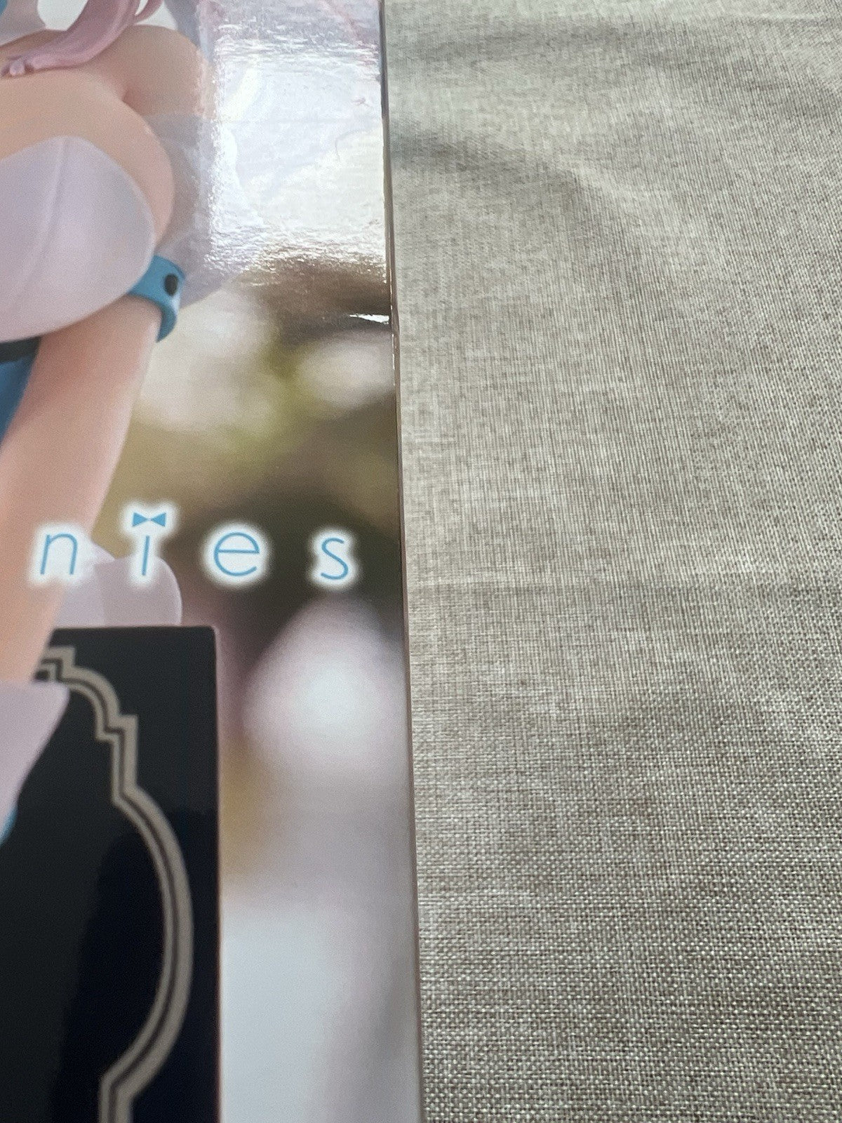 Super Sonico BiCute Bunnies Light Blue Waitress Ver. Figure FuRyu (B/1)